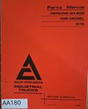 Allis-Chalmers-Allis-Chalmers- Perkins G4.203 Engine for Model S70 Parts Manual-S70-01